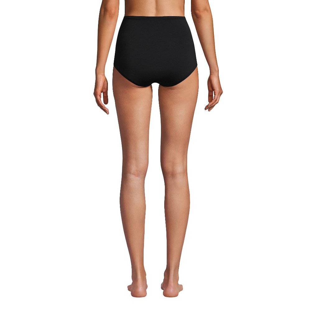 LANDS' END High-waist Swim Bottoms
